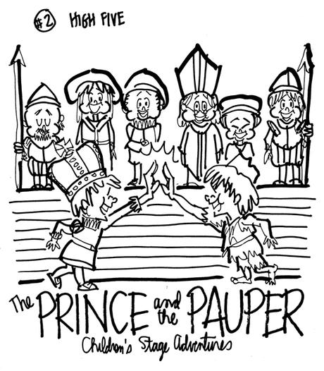 Case Study: Theater Logo: The Prince & The Pauper
