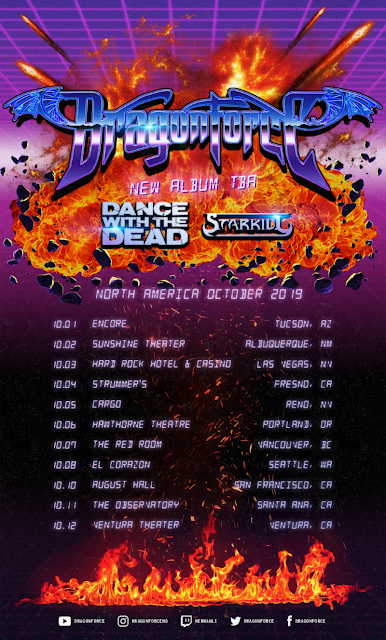 DRAGONFORCE Announces North American Fall Headlining Tour