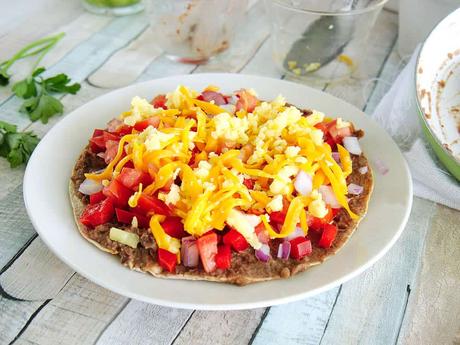 Healthy Mexican Pizza Recipe (Taco Bell Makeover!)