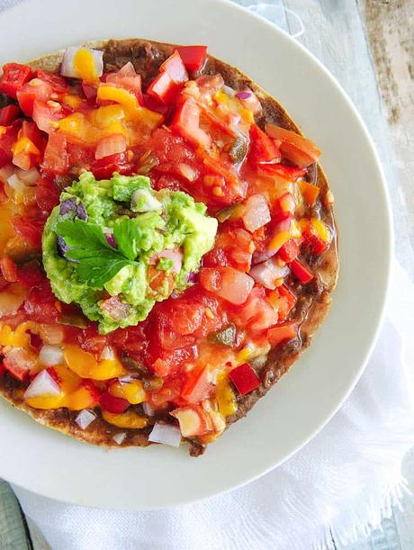 Healthy Mexican Pizza Recipe (Taco Bell Makeover!)