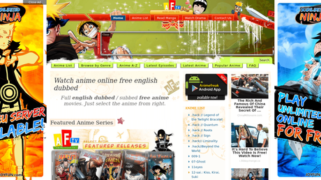 best anime streaming sites