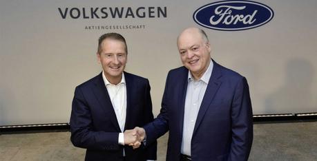 Ford and Volkswagen further EV and autonomous vehicle partnership