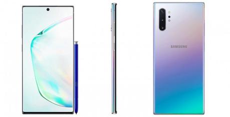 New Samsung Galaxy Note 10+ images leak via FCC filing