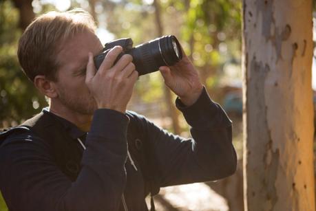 Person Holding Camera