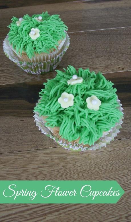 Spring Flower Cupcakes Tutorial