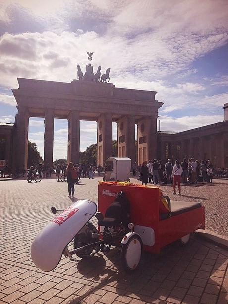 Berlin horizontal bed-bike tour!