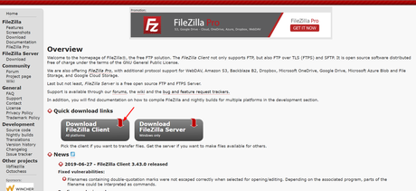 download filezilla