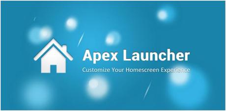 Apex launcher | Best for Customization