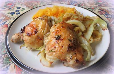 Lemon & Herb Roasted Chicken Thighs