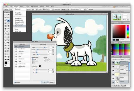 SumoPaint free alternatives to photoshop