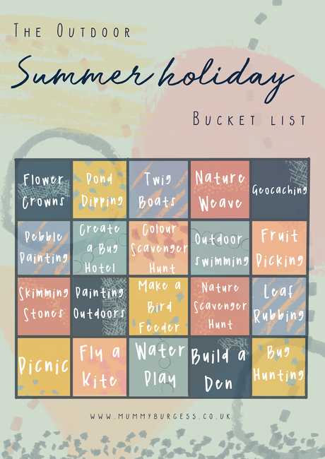 The Outdoor Summer Holiday Bucket-list