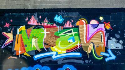 This NTEL piece is so dope I'm giving it to you twice [#graffiti #NTEL #GVM003]