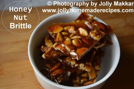 honey almond brittle