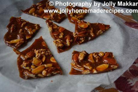 Dry Fruit Chikki with Honey