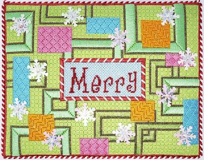 Mod Merry Class Coming Up In October At The Needlepointer!