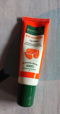 Biotique Bio Almond Lip Balm Review