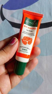 Biotique Bio Almond Lip Balm Review