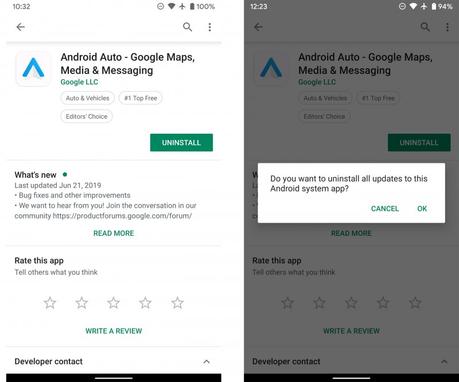 Google killed Android Auto phone interface for some on Android Q Beta 5