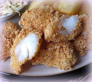  Cornmeal Crusted Cod Cheeks