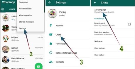 WhatsApp Web:How Does Whatsapp Web Work? language in WhatsApp