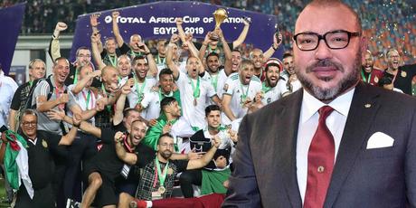 King Mohammed VI - Algeria AFCON 2019
