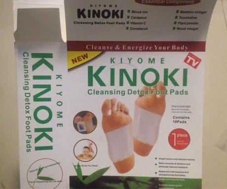 The Kinoki cleansing foot pads (box)