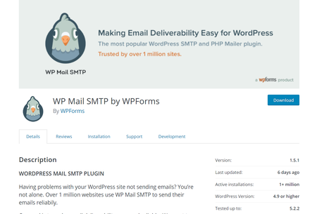 wp mail smtp free