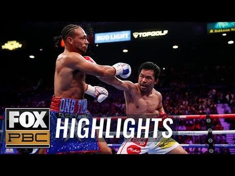 Pacquiao beats Thurman for WBA Super World Welterweight Championship belt | HIGHLIGHTS | PBC ON FOX