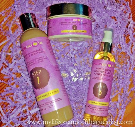 Crowned In Curls: Naturalicious Hello Gorgeous 3-Step Hair Care System