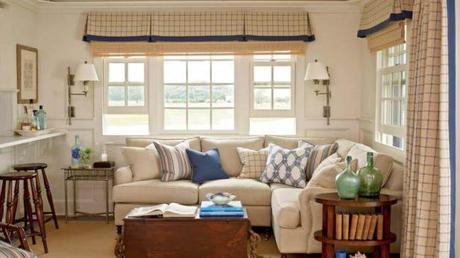 Curtains for Farmhouse Living Room Ideas