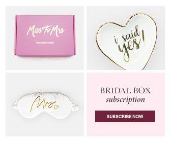 miss to mrs bridal box subscribe now wedding photos