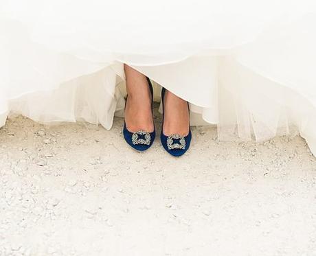 wedding traditions blue shoes