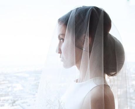 wedding traditions bride veil