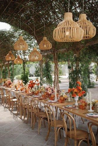 ranch wedding wedding reception