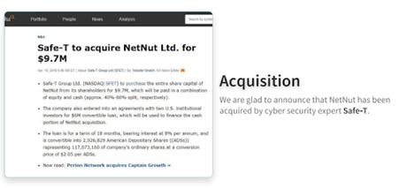 NetNut acquired by SAFE-T