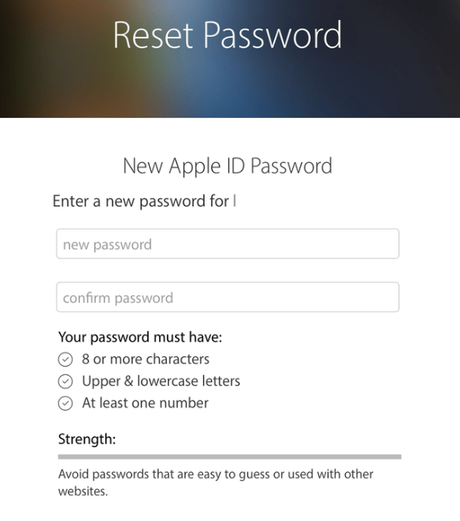 How to Reset iCloud Password