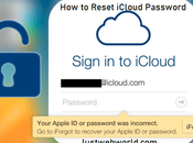 Reset iCloud Password