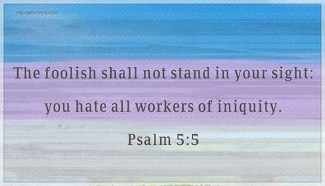 Does God hate anyone?