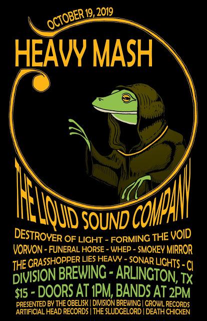 Heavy Mash 2019 with The Liquid Sound Co., Destroyer of Light, Forming the Void, and more!