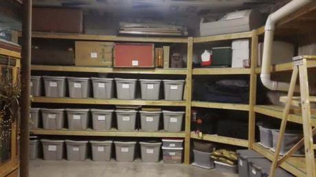 Unfinished Basement Storage Ideas