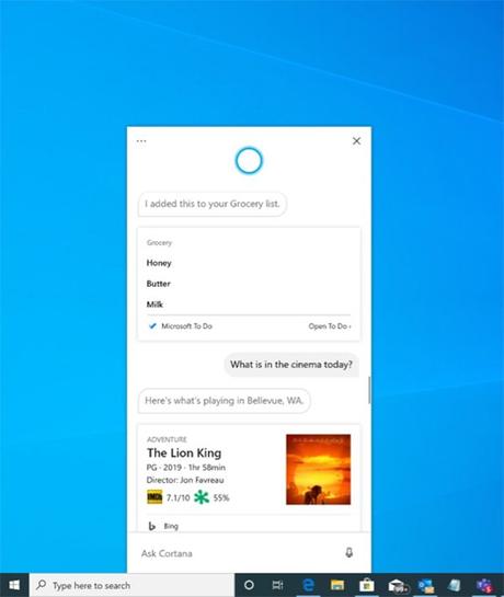 Latest Windows 10 Insider build features revamped Cortana