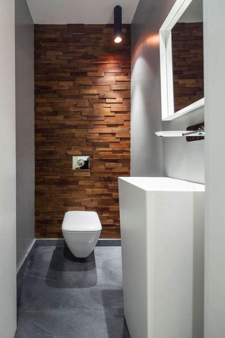 Wood Accent Wall Ideas Bathroom