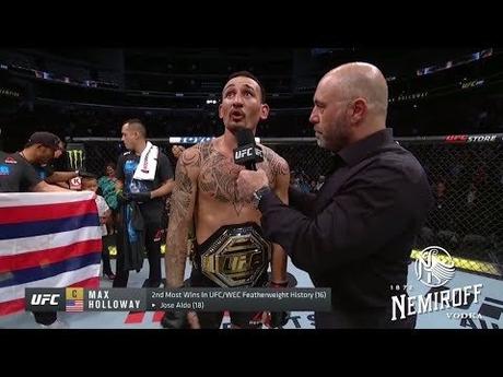 UFC 240: Max Holloway and Frankie Edgar Octagon Interviews