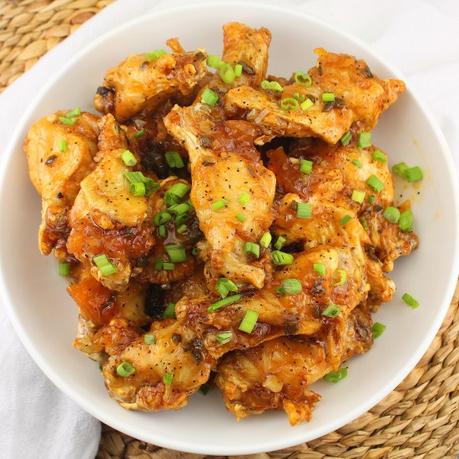 Sweet and Spicy Jalapeno Peach Chicken Wings Sweet and Spicy Jalapeno Peach Chicken Wings