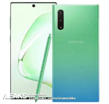 Samsung could be planning a pink version of the Note 10