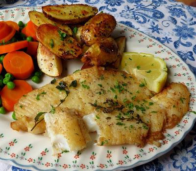 Sole Fillets with Lemon & Thyme