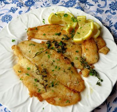 Sole Fillets with Lemon & Thyme