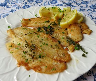 Sole Fillets with Lemon & Thyme