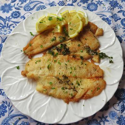 Sole Fillets with Lemon & Thyme