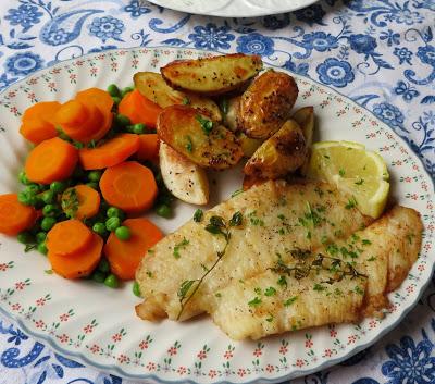 Sole Fillets with Lemon & Thyme